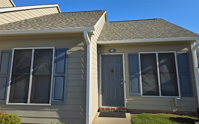 88 Justin Court, Crystal Pines II, Durham NC – exterior view